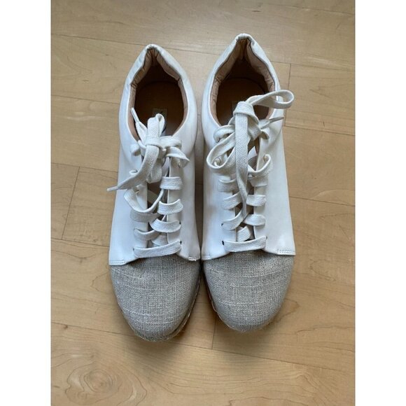 MATT & Nat Women BNWT "Maia" Espadrille Loafer White - Picture 2 of 7